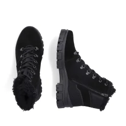 Rieker Ankle Boots & Boots-Women'S Corded Boots Night Black
