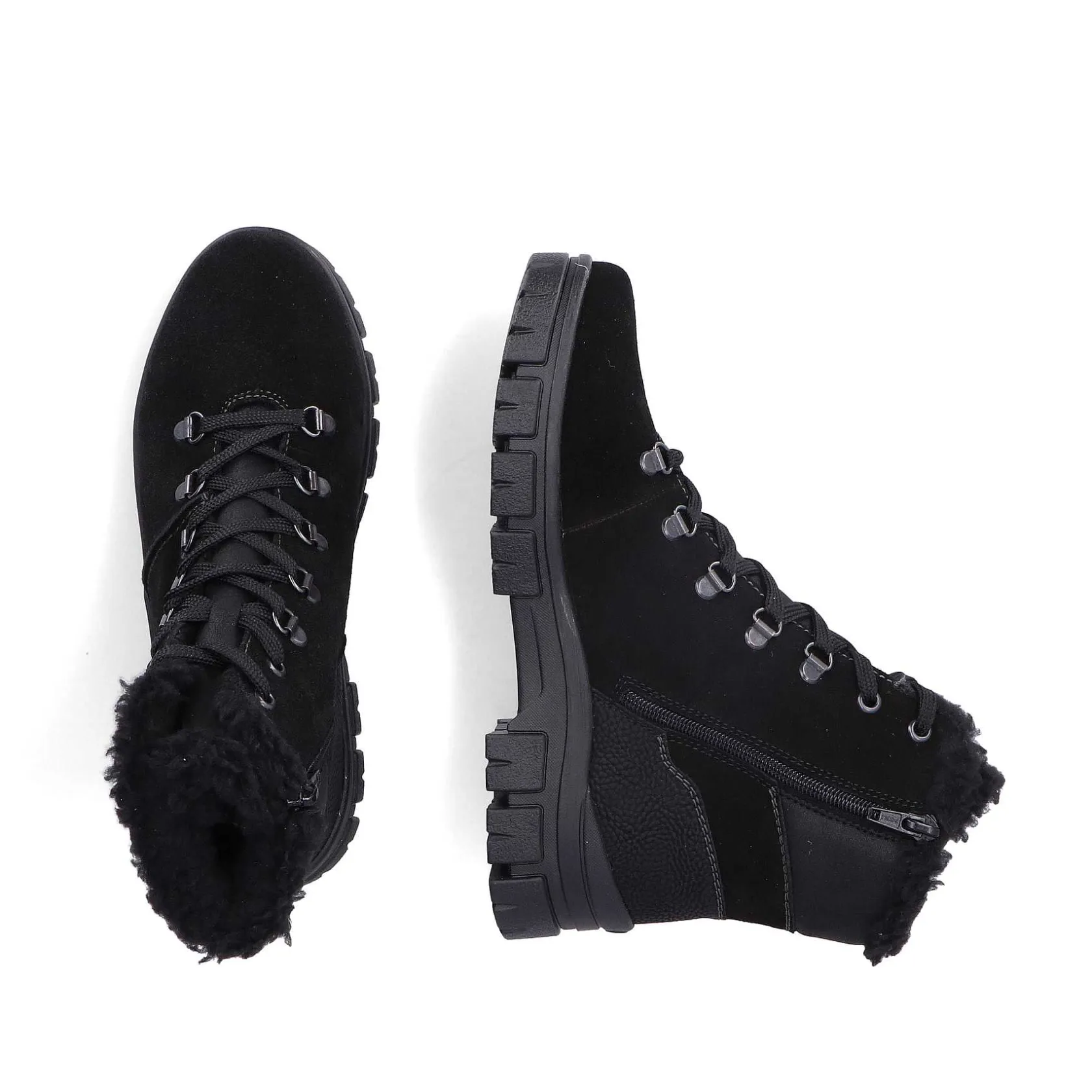 Rieker Ankle Boots & Boots-Women'S Corded Boots Night Black