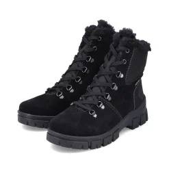Rieker Ankle Boots & Boots-Women'S Corded Boots Night Black