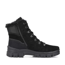 Rieker Ankle Boots & Boots-Women'S Corded Boots Night Black