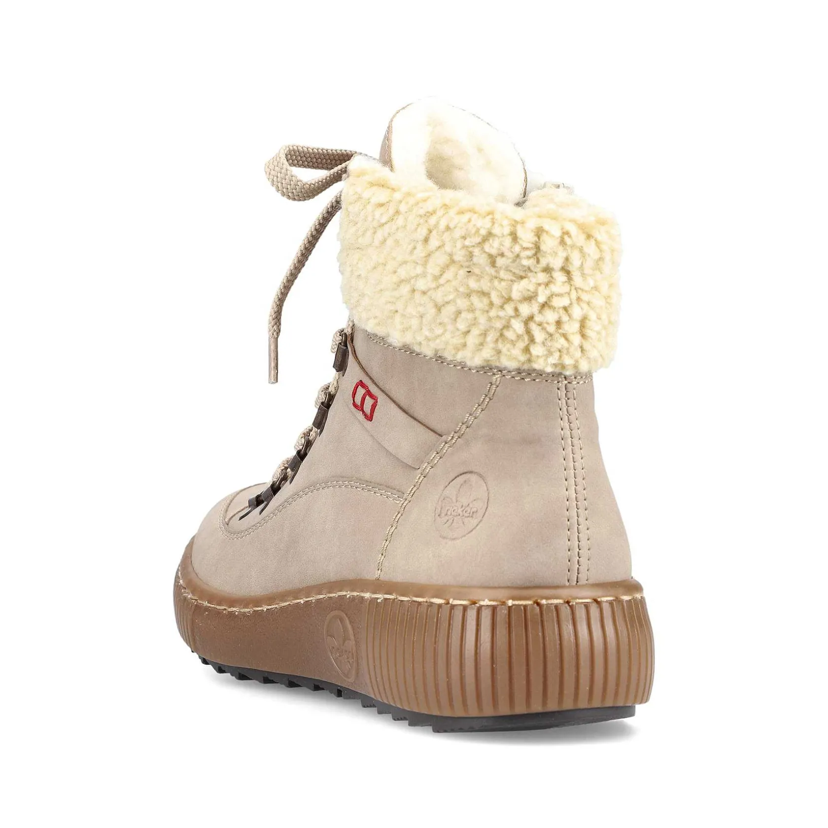 Rieker Ankle Boots & Boots-Women'S Corded Boots Cream Beige