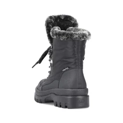 Rieker Ankle Boots & Boots-Women'S Corded Boots Deep Black