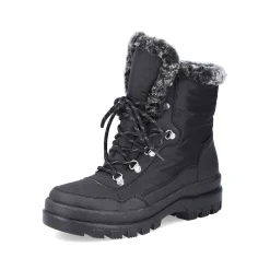 Rieker Ankle Boots & Boots-Women'S Corded Boots Deep Black