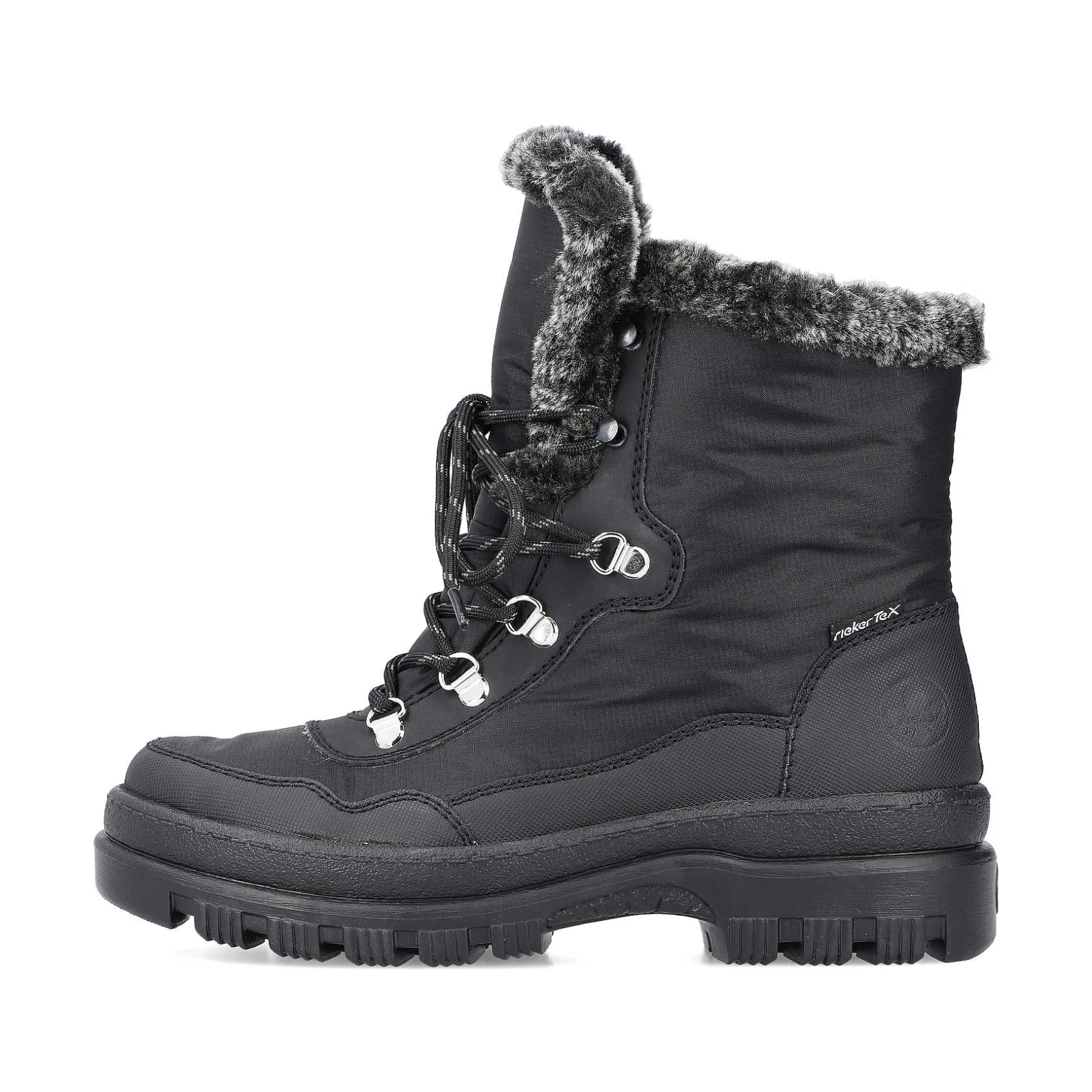 Rieker Ankle Boots & Boots-Women'S Corded Boots Deep Black