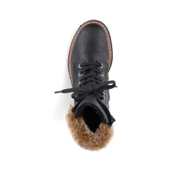 Rieker Ankle Boots & Boots-Women'S Corded Boots Deep Black