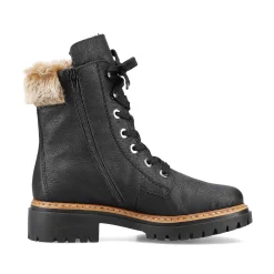 Rieker Ankle Boots & Boots-Women'S Corded Boots Deep Black