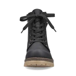 Rieker Ankle Boots & Boots-Women'S Corded Boots Graphite Black