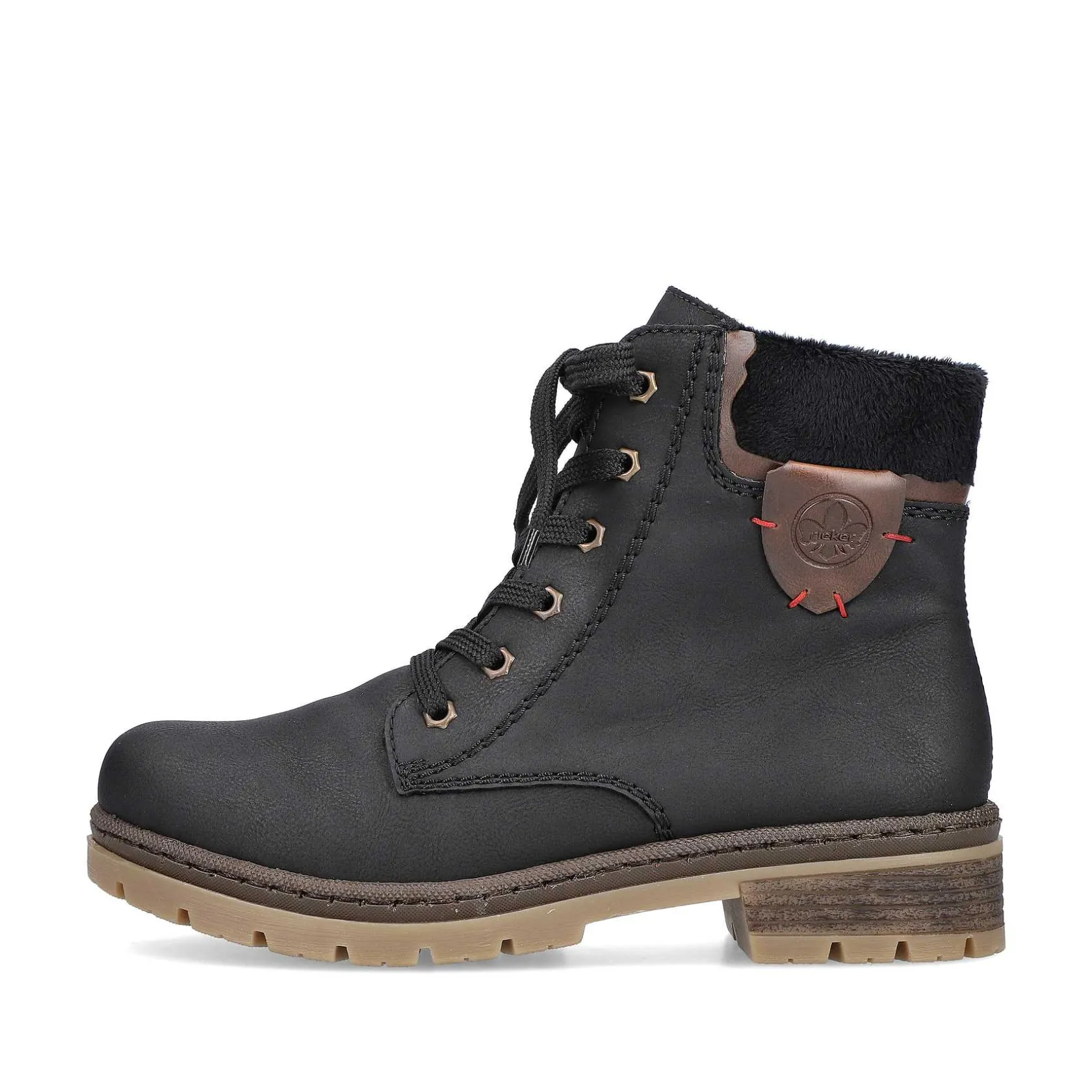 Rieker Ankle Boots & Boots-Women'S Corded Boots Graphite Black