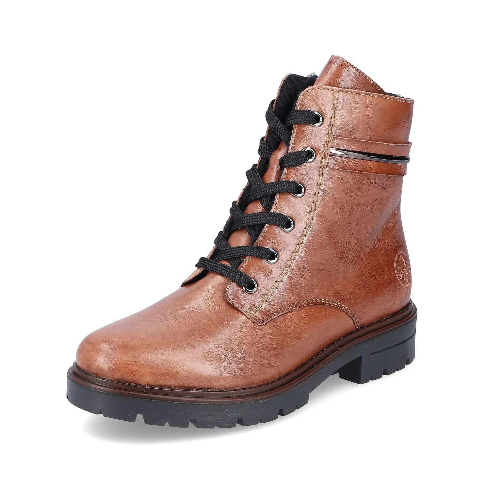 Rieker Ankle Boots & Boots-Women'S Corded Boots Copper Brown