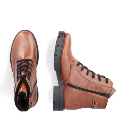 Rieker Ankle Boots & Boots-Women'S Corded Boots Copper Brown