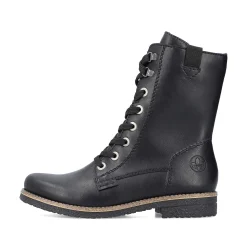 Rieker Ankle Boots & Boots-Women'S Corded Boots Deep Black