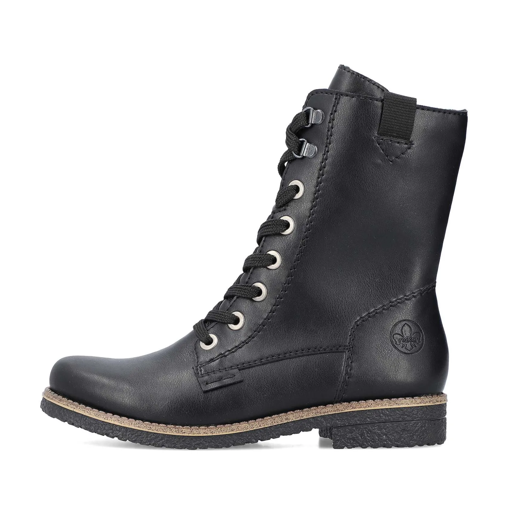 Rieker Ankle Boots & Boots-Women'S Corded Boots Deep Black