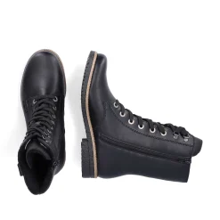 Rieker Ankle Boots & Boots-Women'S Corded Boots Deep Black