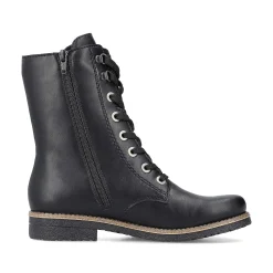 Rieker Ankle Boots & Boots-Women'S Corded Boots Deep Black