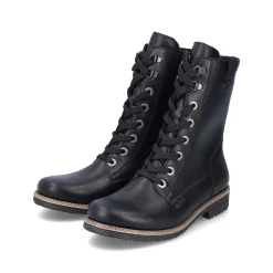 Rieker Ankle Boots & Boots-Women'S Corded Boots Deep Black