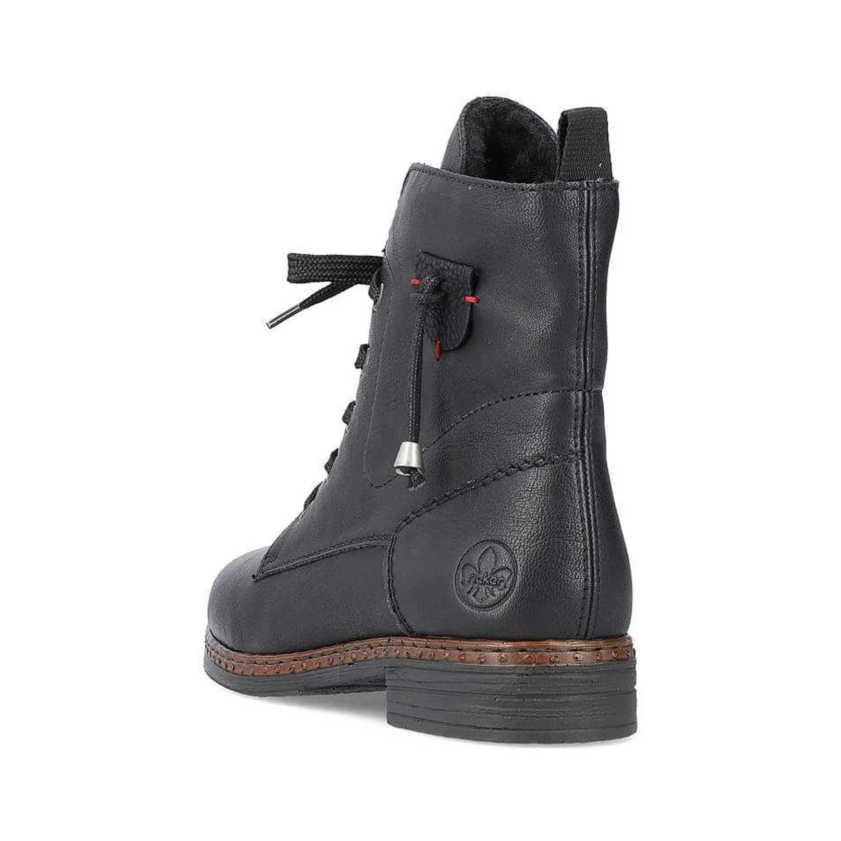 Rieker Ankle Boots & Boots-Women'S Corded Boots Deep Black