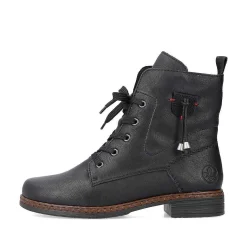 Rieker Ankle Boots & Boots-Women'S Corded Boots Deep Black