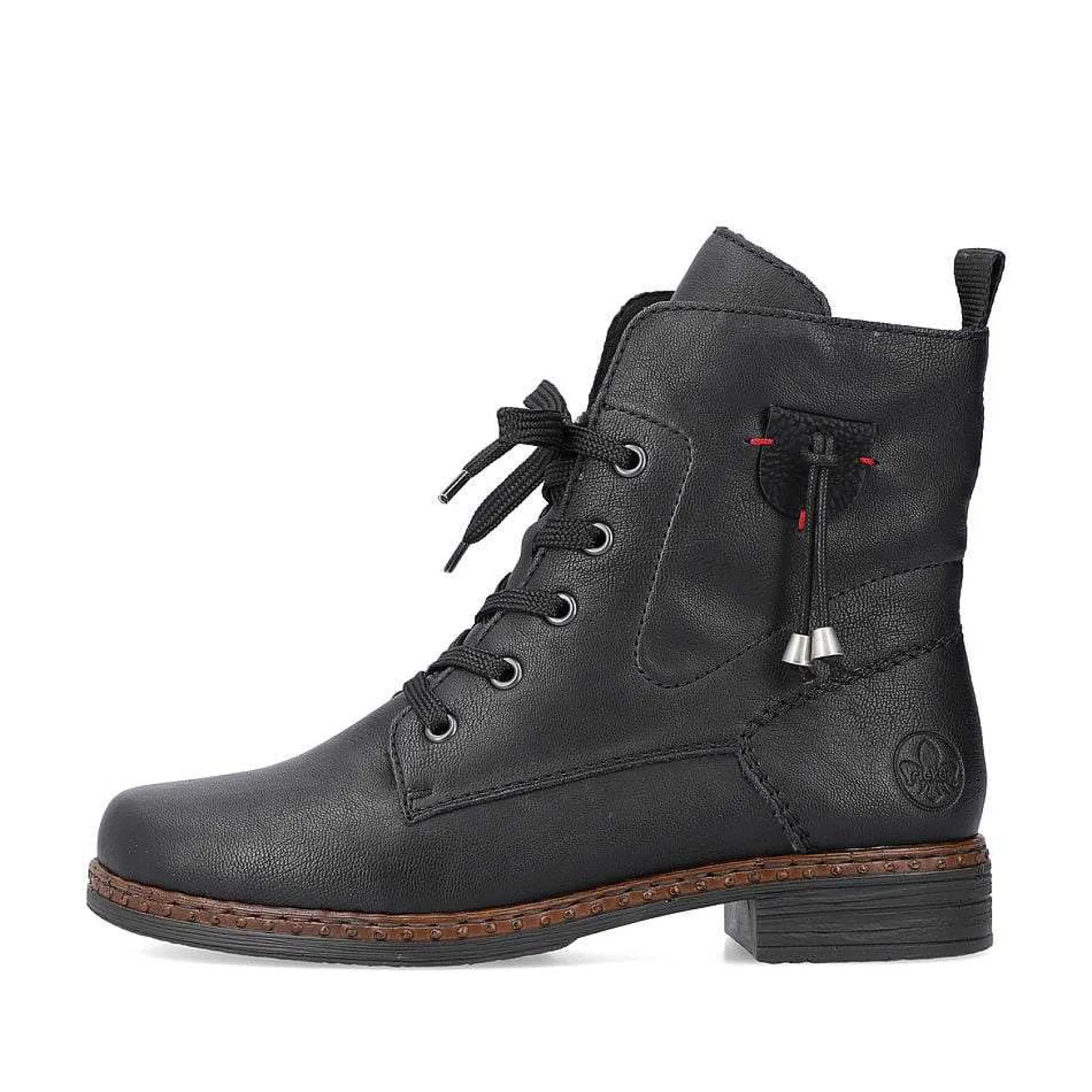 Rieker Ankle Boots & Boots-Women'S Corded Boots Deep Black