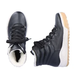 Rieker Ankle Boots & Boots-Women'S Corded Boots Midnight Black