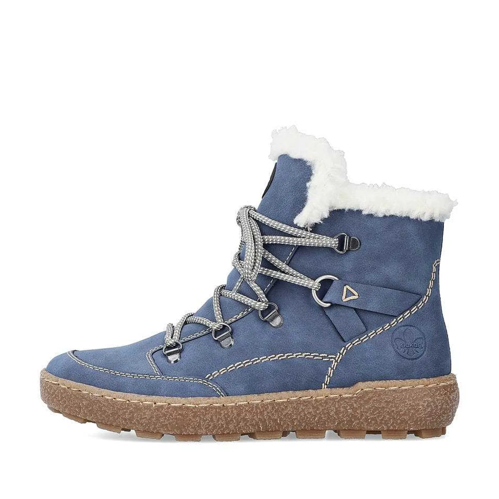 Rieker Ankle Boots & Boots-Women'S Corded Boots Sky Blue
