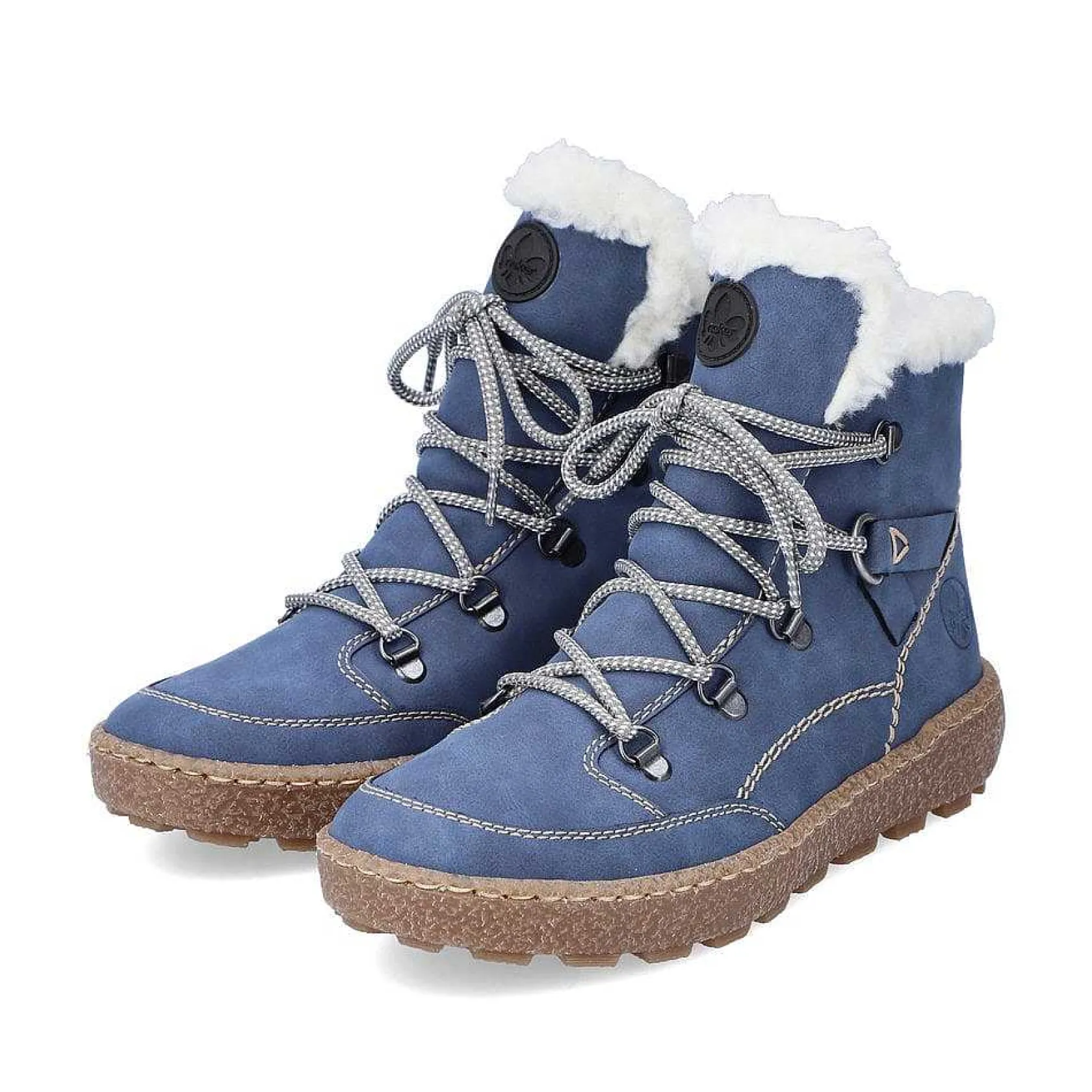 Rieker Ankle Boots & Boots-Women'S Corded Boots Sky Blue