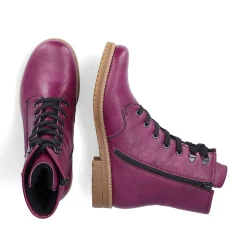 Rieker Ankle Boots & Boots-Women'S Corded Boots Eggplant