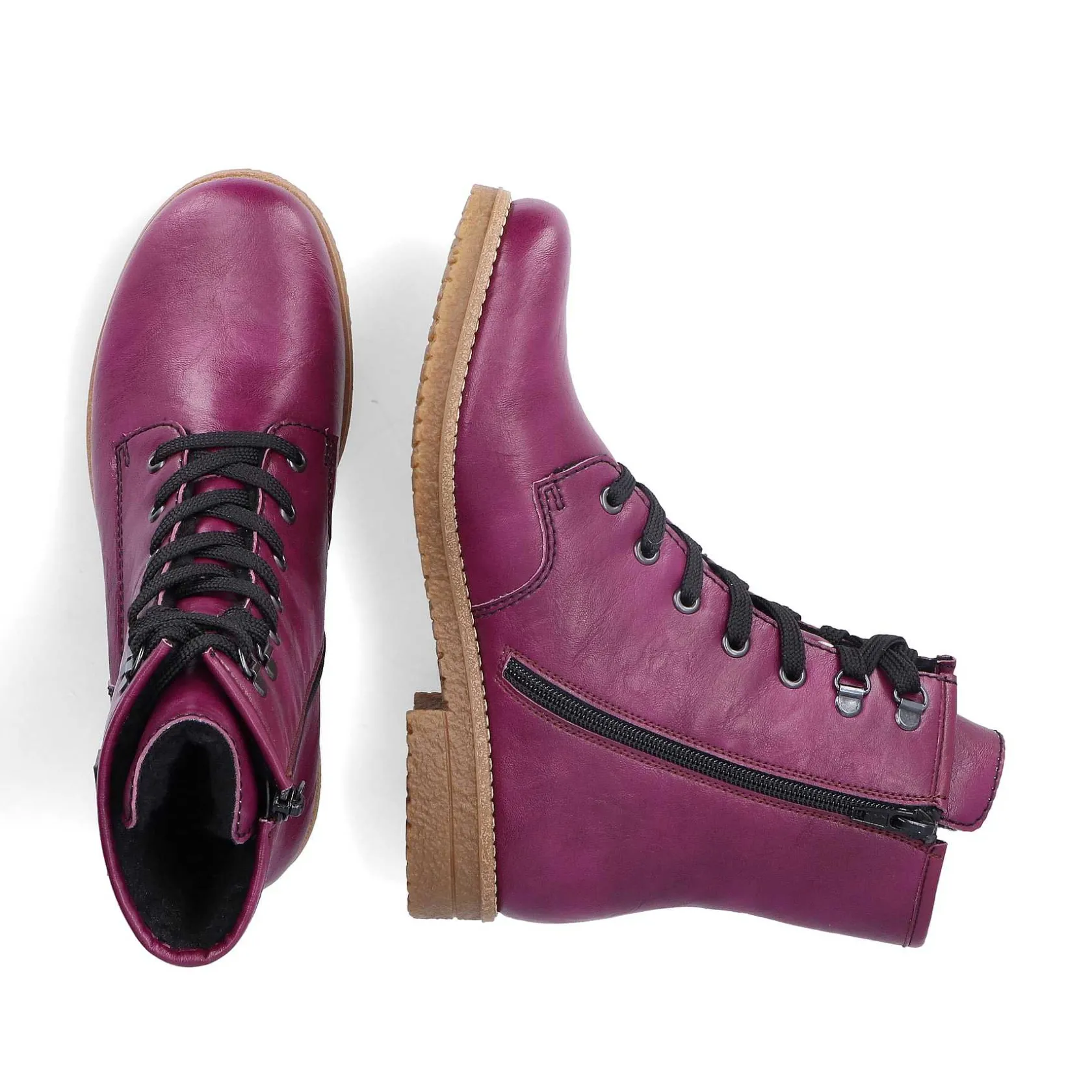 Rieker Ankle Boots & Boots-Women'S Corded Boots Eggplant