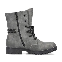 Rieker Ankle Boots & Boots-Women'S Corded Boots Moon Grey