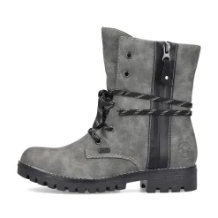 Rieker Ankle Boots & Boots-Women'S Corded Boots Moon Grey