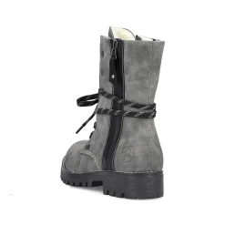 Rieker Ankle Boots & Boots-Women'S Corded Boots Moon Grey