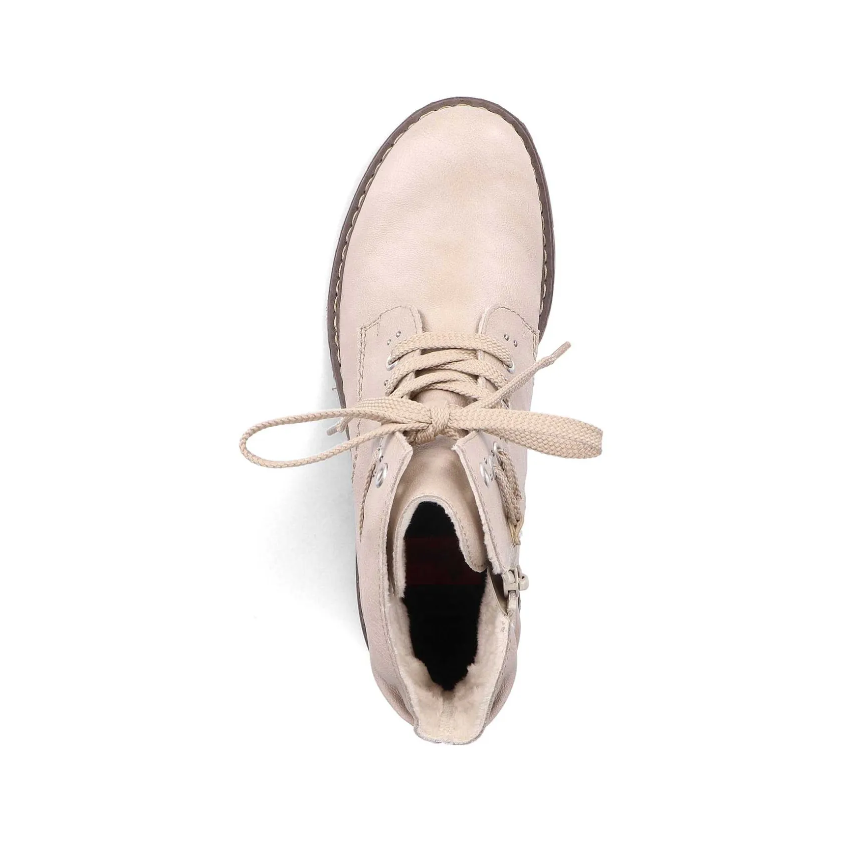 Rieker Ankle Boots & Boots-Women'S Corded Boots Vanilla Beige