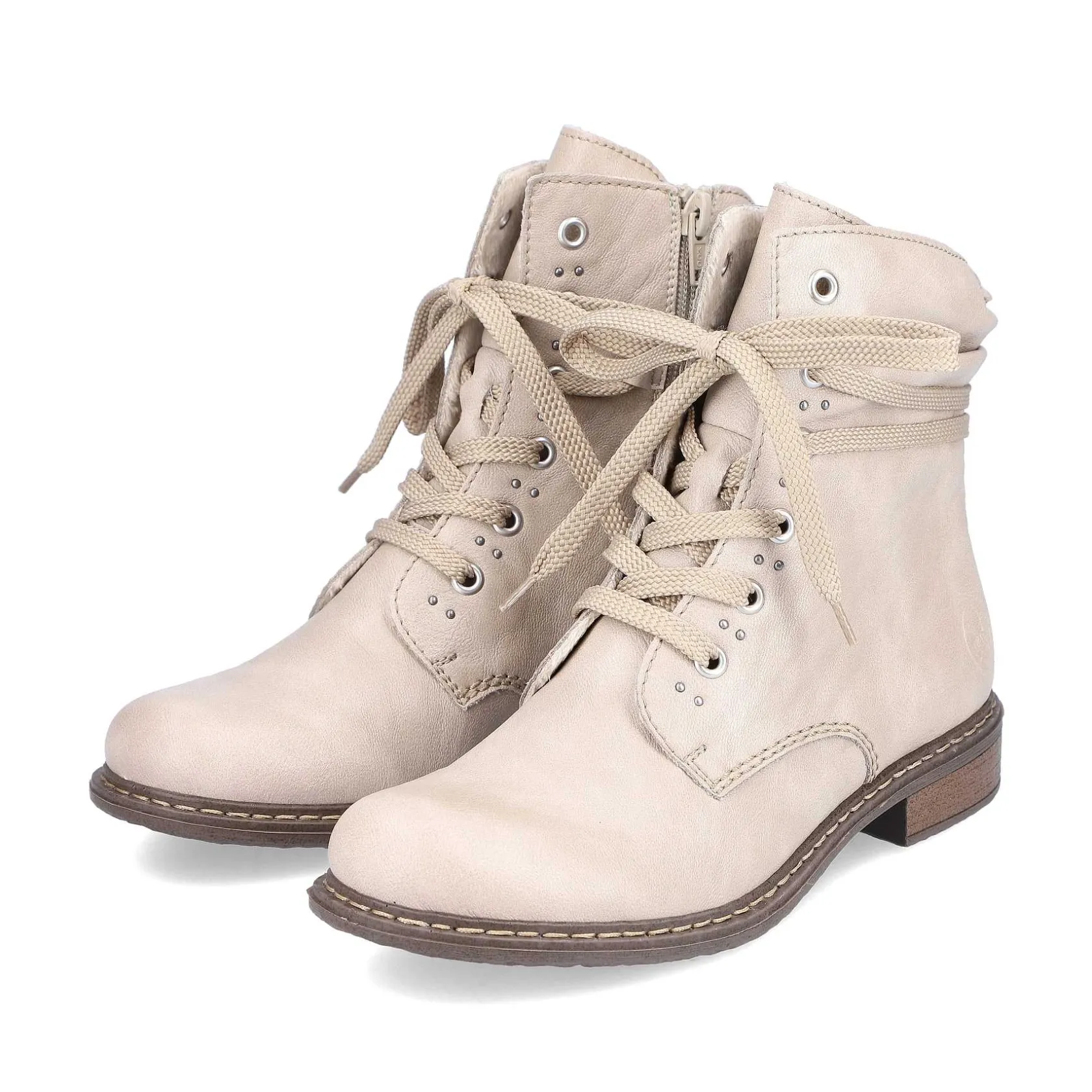 Rieker Ankle Boots & Boots-Women'S Corded Boots Vanilla Beige