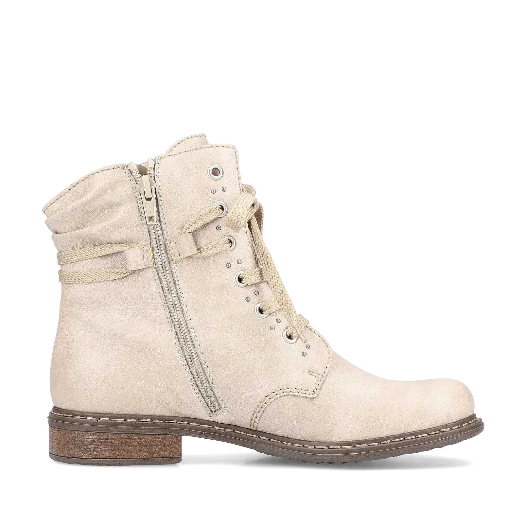 Rieker Ankle Boots & Boots-Women'S Corded Boots Vanilla Beige