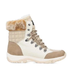 Rieker Ankle Boots & Boots-Women'S Corded Boots Brown Beige