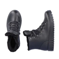 Rieker Ankle Boots & Boots-Women'S Corded Boots Deep Black