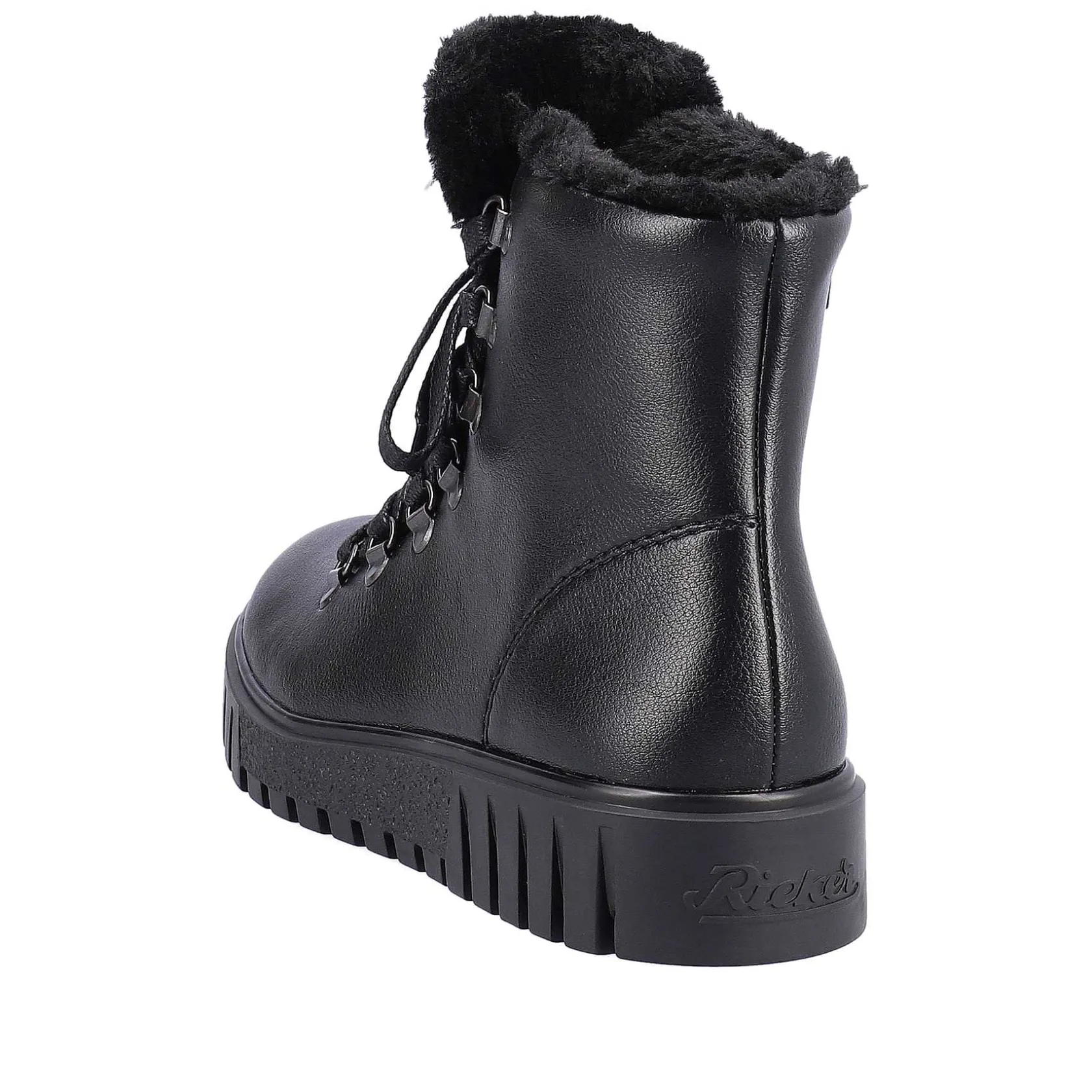Rieker Ankle Boots & Boots-Women'S Corded Boots Deep Black
