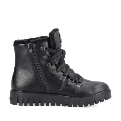 Rieker Ankle Boots & Boots-Women'S Corded Boots Deep Black