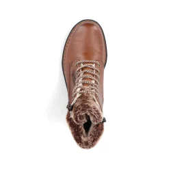 Rieker Ankle Boots & Boots-Women'S Corded Boots Chestnut Brown