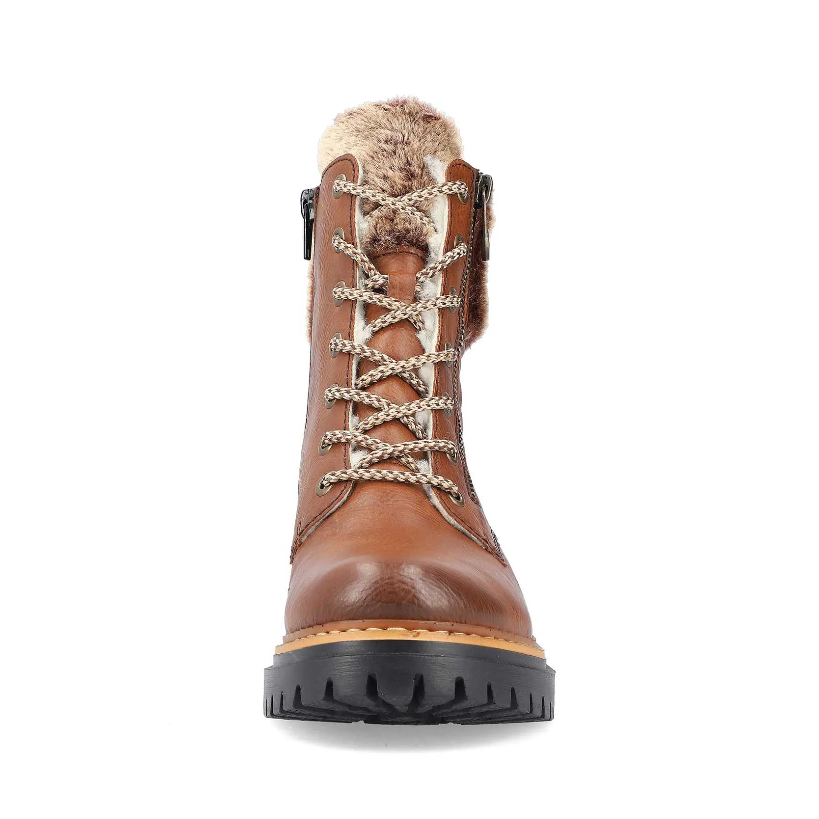 Rieker Ankle Boots & Boots-Women'S Corded Boots Chestnut Brown