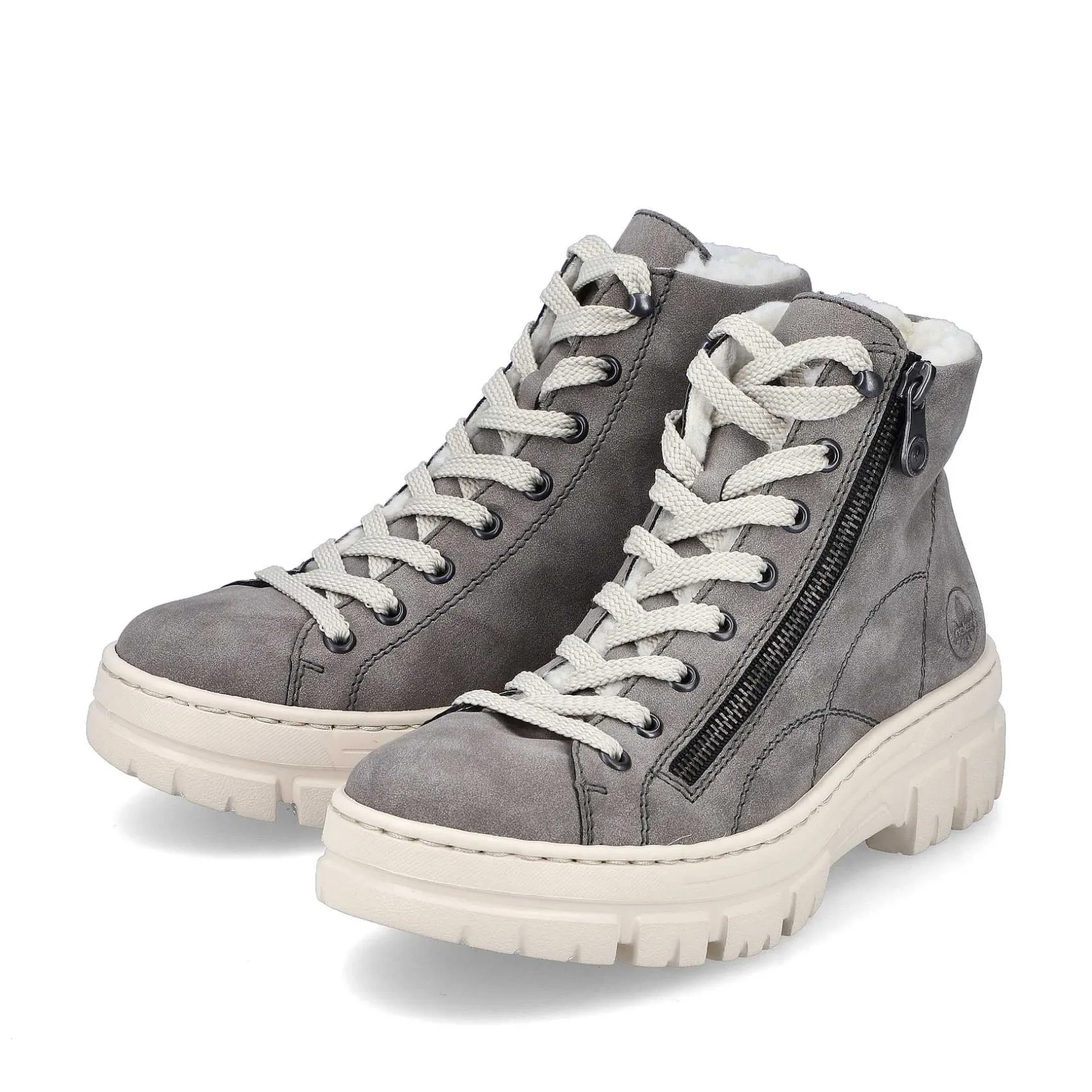 Rieker Ankle Boots & Boots-Women'S Corded Boots Dust Gray