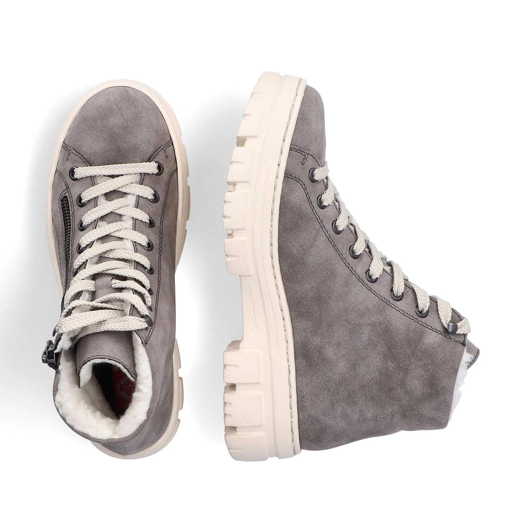 Rieker Ankle Boots & Boots-Women'S Corded Boots Dust Gray