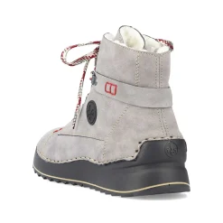 Rieker Ankle Boots & Boots-Women'S Corded Boots Moon Grey
