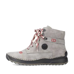 Rieker Ankle Boots & Boots-Women'S Corded Boots Moon Grey