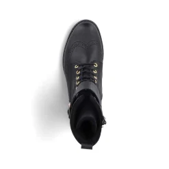 Rieker Ankle Boots & Boots-Women'S Corded Boots Asphalt Black