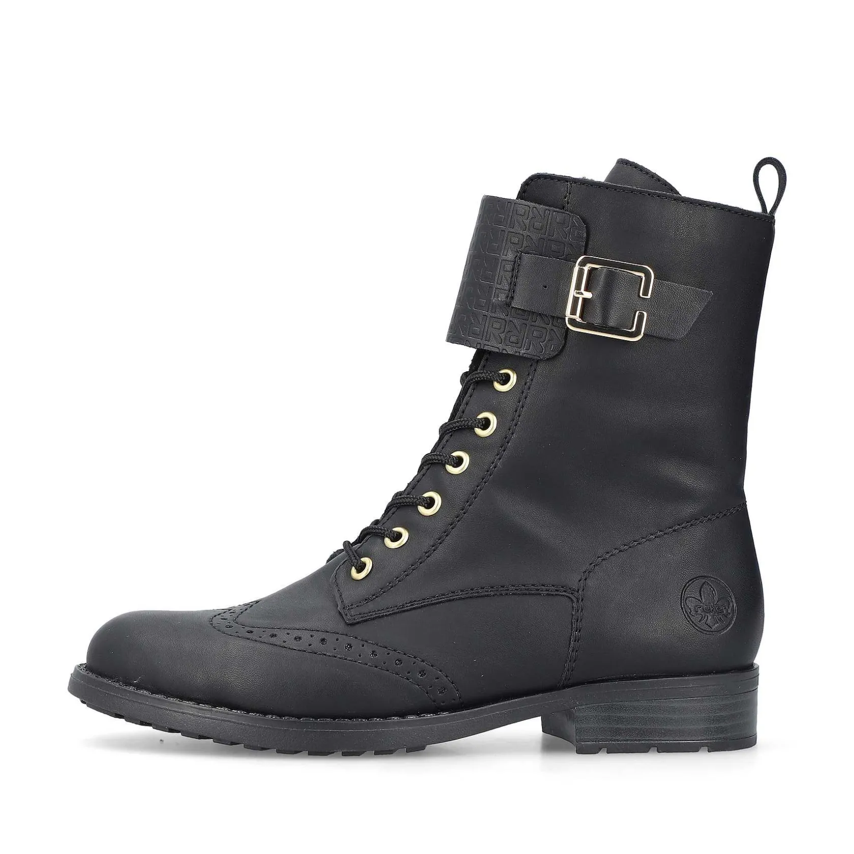Rieker Ankle Boots & Boots-Women'S Corded Boots Asphalt Black