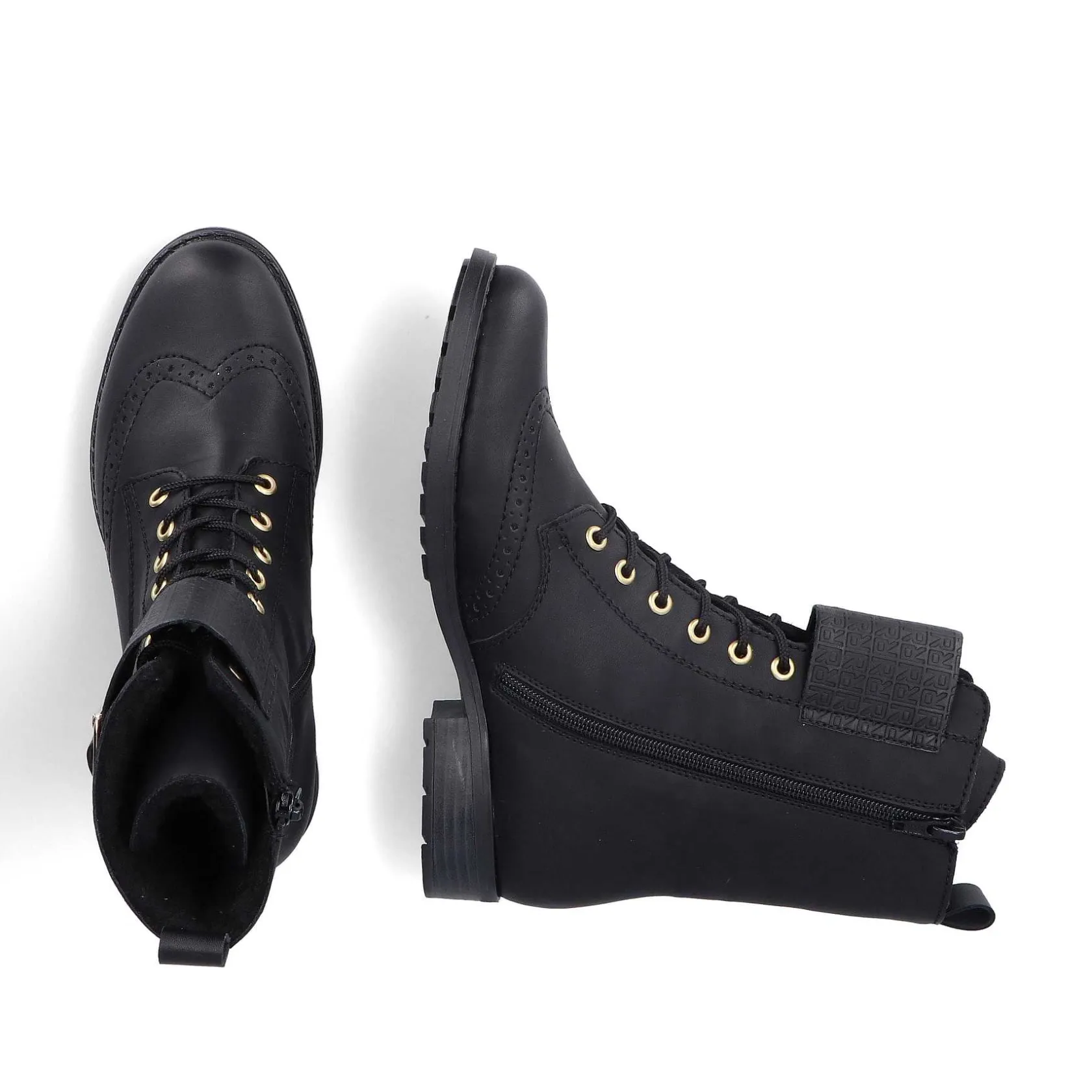 Rieker Ankle Boots & Boots-Women'S Corded Boots Asphalt Black