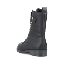 Rieker Ankle Boots & Boots-Women'S Corded Boots Asphalt Black