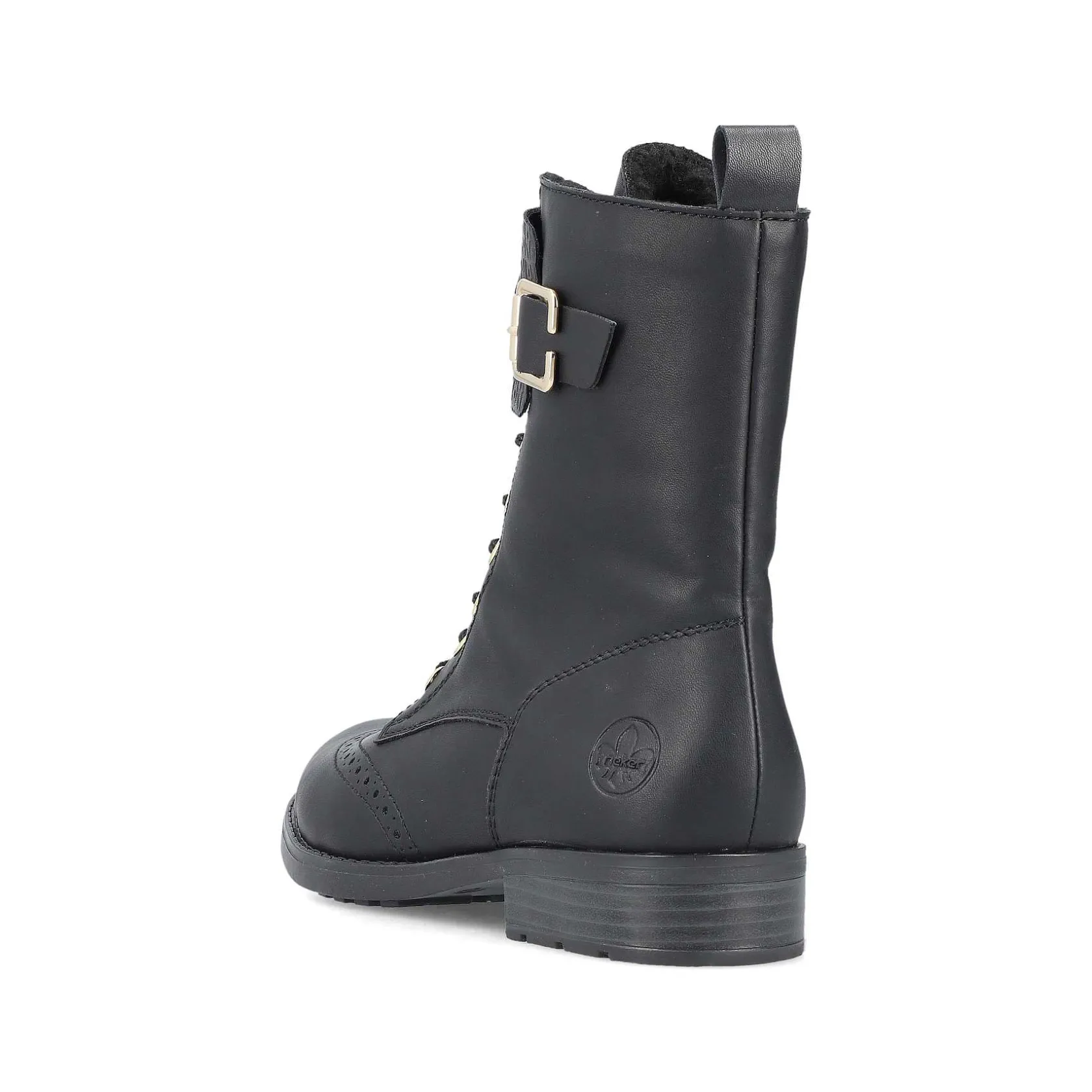 Rieker Ankle Boots & Boots-Women'S Corded Boots Asphalt Black