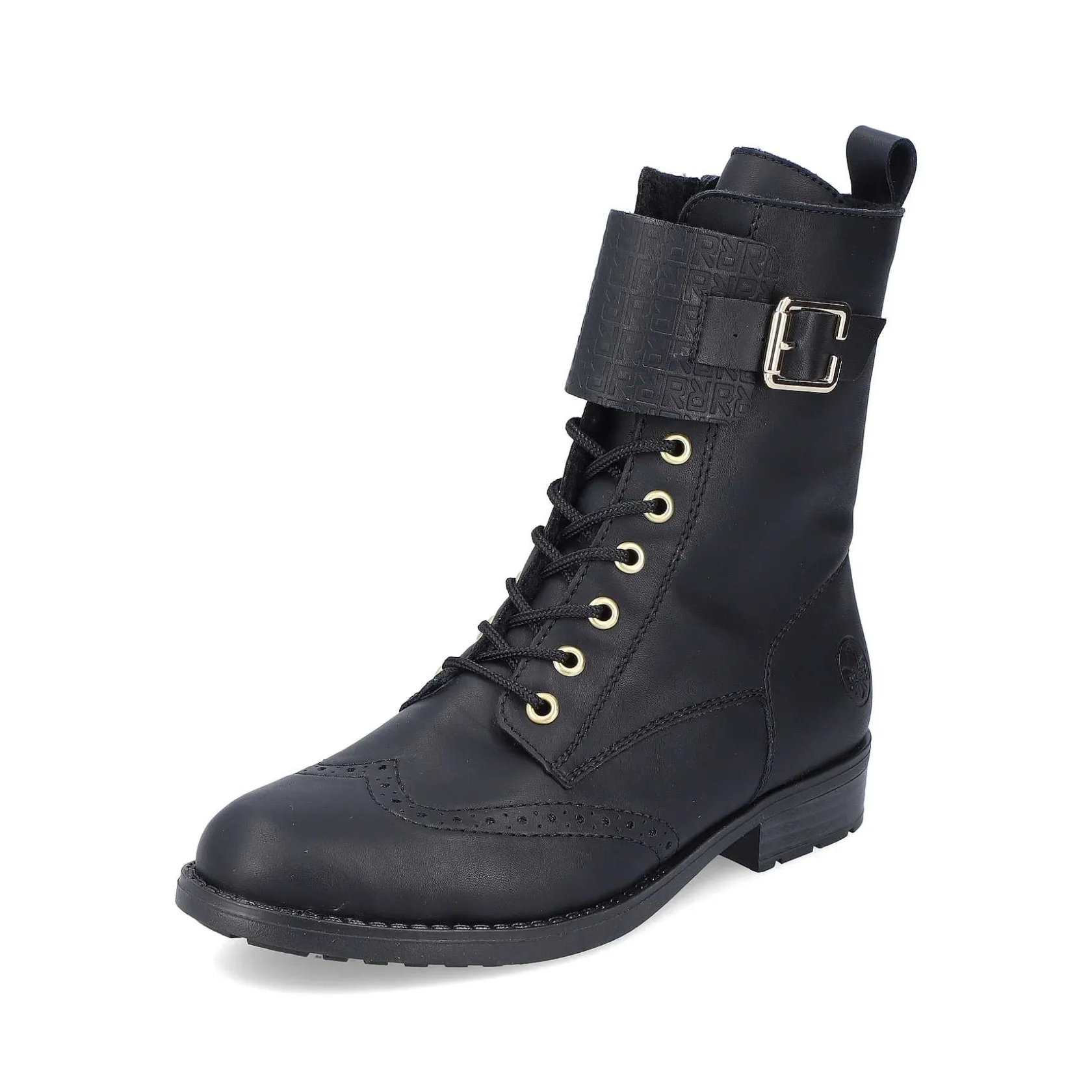 Rieker Ankle Boots & Boots-Women'S Corded Boots Asphalt Black