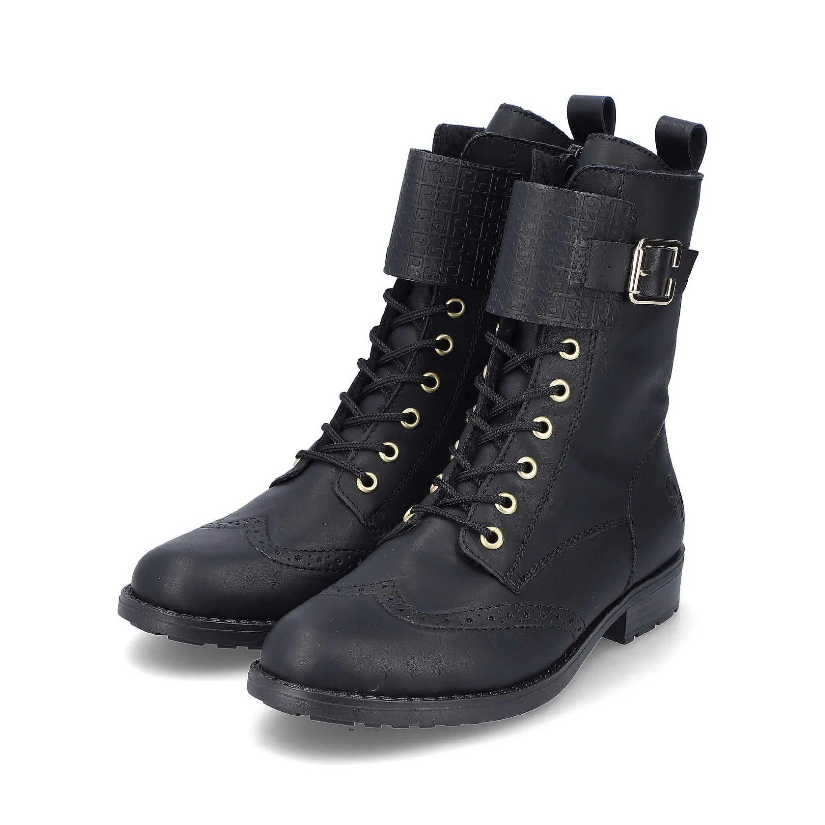 Rieker Ankle Boots & Boots-Women'S Corded Boots Asphalt Black
